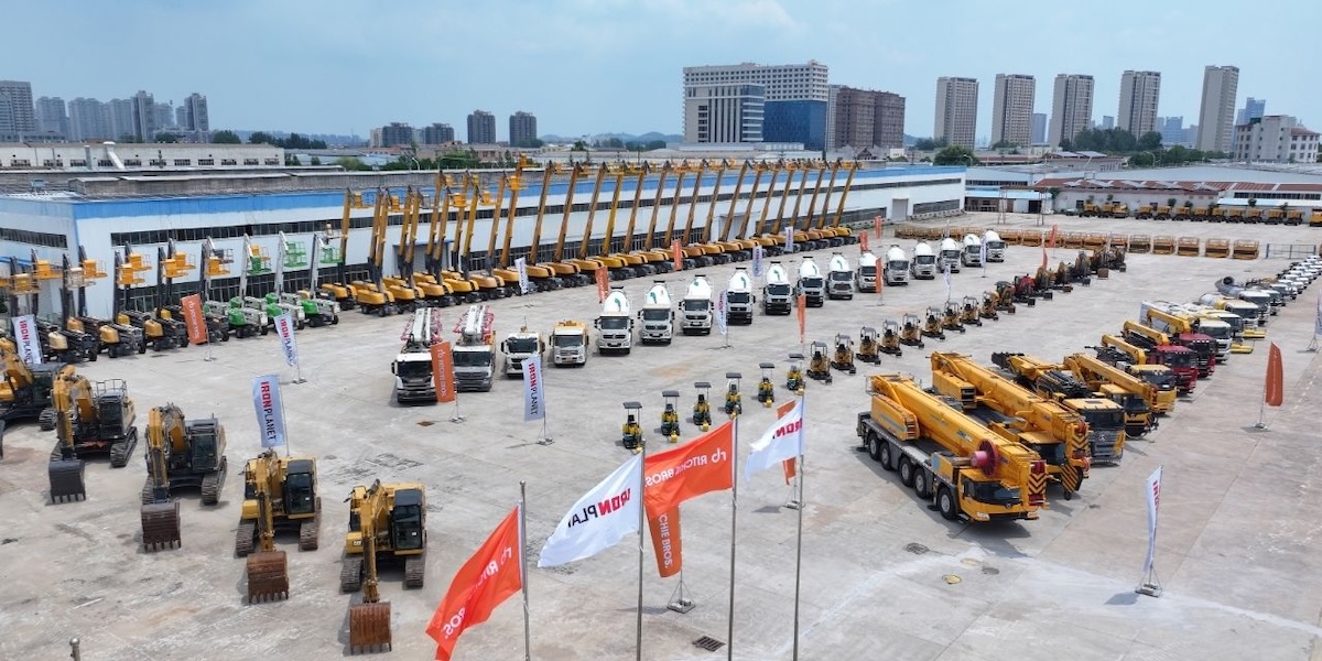 &nbsp;Ritchie Bros. ha organizzato a ottobre un'asta Oem su IronPlanet in Cina